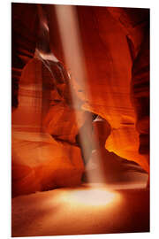 Print på skumplade Upper Antelope Canyon