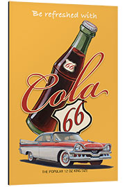 Aluminiumsbilde  Cola Advertising - Georg Huber