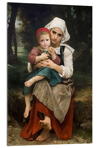 Gallery print Breton Brother and Sister