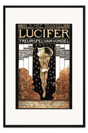 Gerahmter Kunstdruck Luzifer