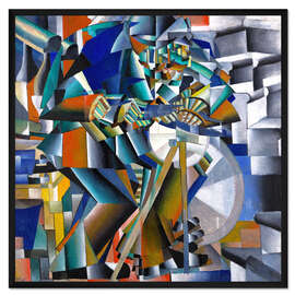 Gerahmter Kunstdruck Der Messerschleifer