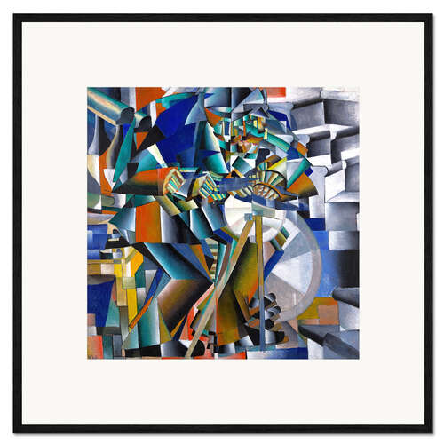 Framed art print The Knife Grinder