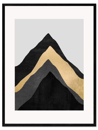 Framed art print Four Mountains