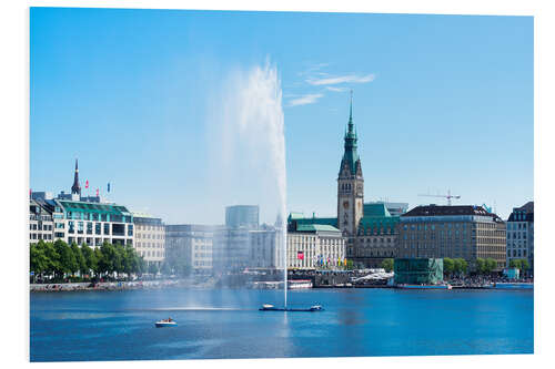 Obraz na PCV Alster Basin, Hamburg