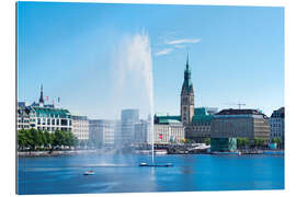 Gallery print Alster Basin, Hamburg