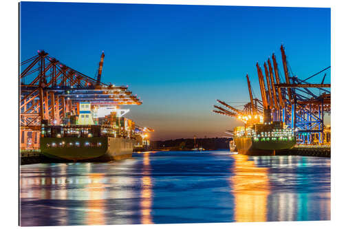 Gallery print Container Harbor, Hamburg II