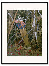Framed art print Baba Yaga