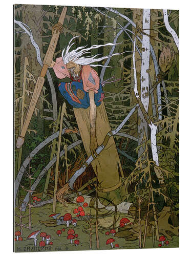 Cuadro de plexi-alu Baba Yaga