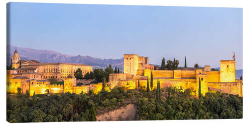 Lienzo Alhambra panorama