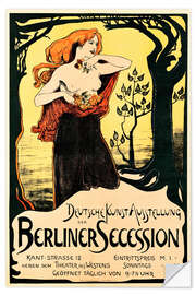 Selvklebende plakat Poster Berlin Secession