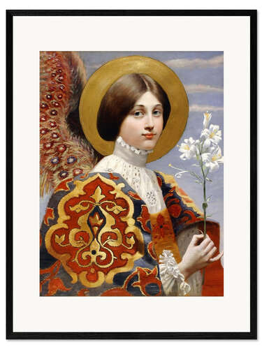 Framed art print Angel of annunciation 