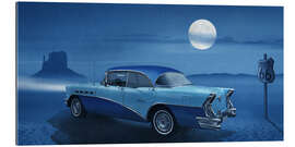 Gallery print Blue night on Route 66