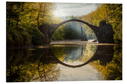 Aluminium print Rakotzbrücke II