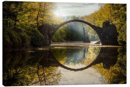 Canvas print Rakotzbrücke II