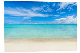 Magnettafel Meer und Strand auf Tahiti