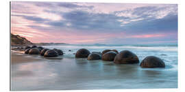 Gallery print Moeraki boulders, New Zealand