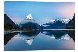 Aluminium print Milford Sound, New Zealand II