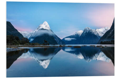 Tableau en PVC Milford Sound, Nouvelle-Zélande II