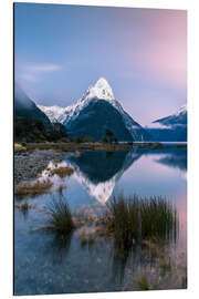 Aluminiumsbilde Milford Sound, New Zealand III