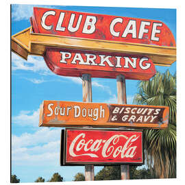 Magnettafel Club Cafe