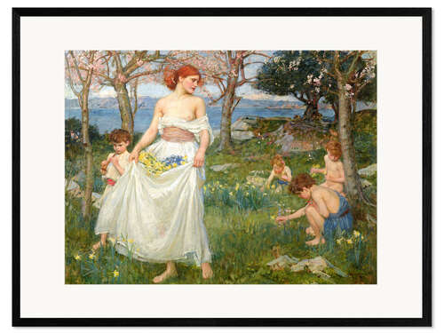 Framed art print A Song of Springtime