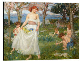 Magnettafel Das Frühlingsfeld