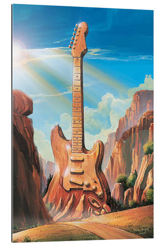 Gallery print Guitar Rock