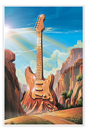 Poster Guitar Rock