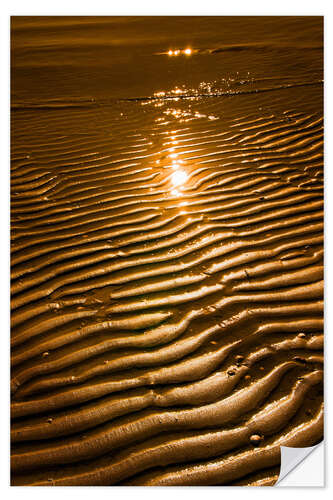 Selvklebende plakat Sylt Sunset