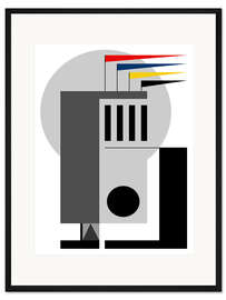 Gerahmter Kunstdruck Bauhaus Träumerei