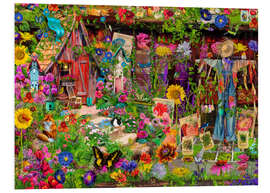 Foam board print The Scarecrow's Garden