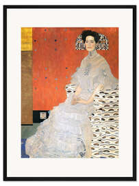 Gerahmter Kunstdruck Fritza Riedler