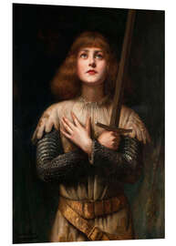 Foam board print Joan of Arc