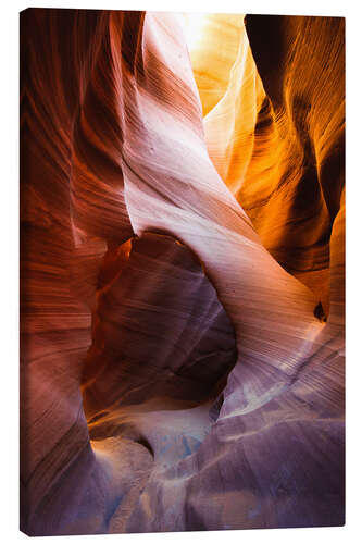 Leinwandbild Lower Antelope Slot Canyon, Page, Arizona, USA