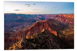 Foam board print Sunset scenery from Grand Canyon South Rim, Grand Canyon National Park, USA