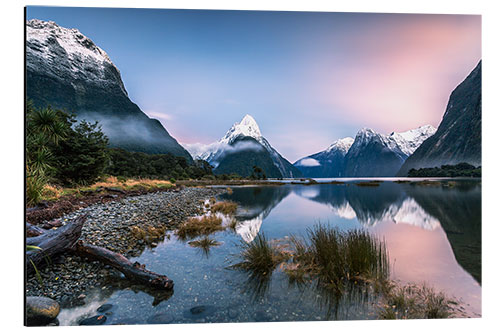 Alubild Milford Sound, Neuseeland IV