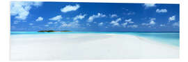 PVC print Beach Panorama, Maldives