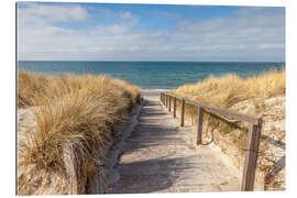 Gallery print Steeg naar het strand - oostzee