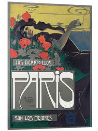 Foam board print Cigarrillos Paris