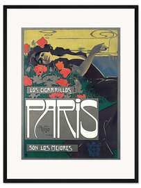 Gerahmter Kunstdruck Cigarrillos Paris