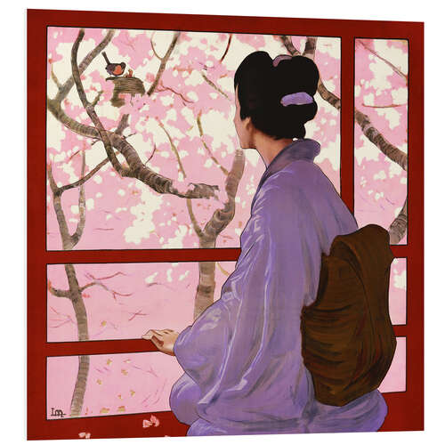 Quadro em PVC Madama Butterfly (detalhe)