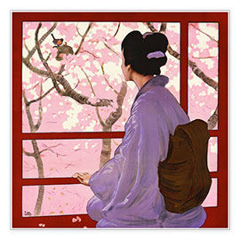 Poster Madama Butterfly, 1904 (détail)