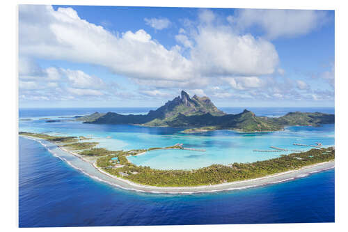 Foam board print Bora Bora Island I