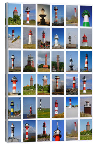 Lerretsbilde Lighthouses