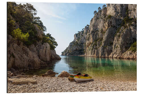 Aluminiumsbilde En Vau Calanque