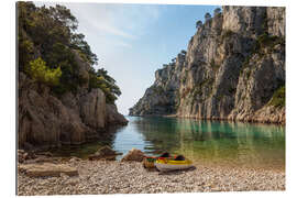 Tableau en plexi-alu Calanque d&#039;En-Vau