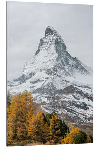 Quadro em alumínio Matterhorn from Riffelalp, Zermatt, Switzerland