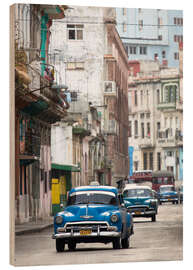 Trebilde Taxis in Avenue Colon, Cuba