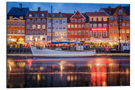 Magnettafel Hafen-Licht