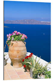 Aluminium print Fira, Santorini Island (Thira)